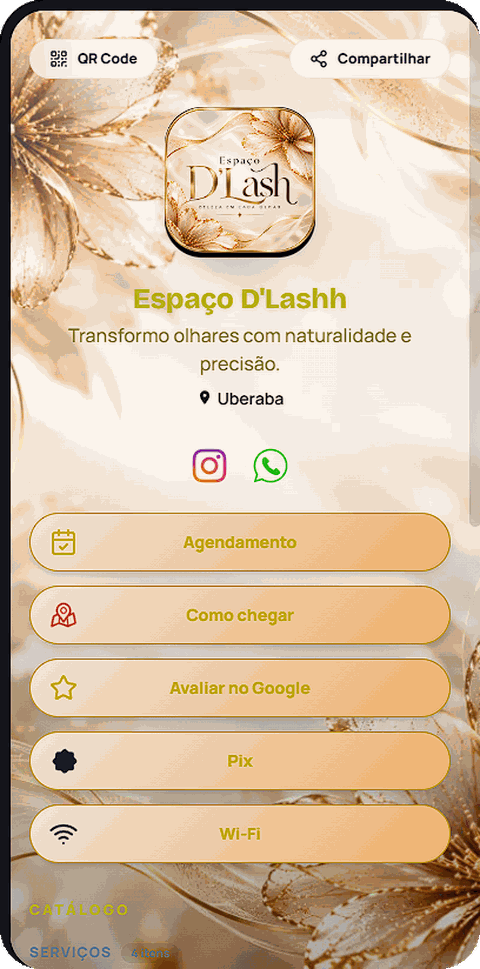 Bio site de Espaço D'Lashh